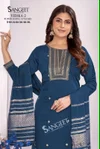 Vedika Vol 2 By Sangeet Roman Silk Kurti With Bottom Dupatta

